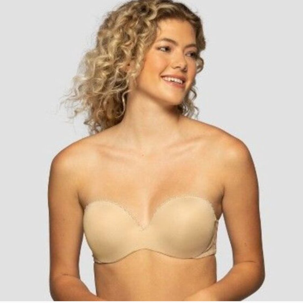 Vanity Fair Strapless Nude Bra